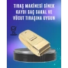 VipMarketim Güçlü Motorlu Kablolu Sakal ve Bıyık Tıraş Makinesi Çelik Bıçaklı
