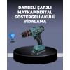 VipMarketim Güçlü Şarjlı Matkap Vidalama Çift Batarya