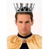 VipMarketim Gümüş Renk Çocuk ve Yetişkin Uyumlu Kral Tacı