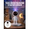 VipMarketim Gün Batımı Lambası Işık Arka Plan Projektör Sevimli Astronot Enerji Tasarruflu Yeni Nesil