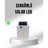 VipMarketim Güneş Enerjili Dış Mekan Sensörlü Duvar Lambası IP65 Su Geçirmez