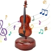 VipMarketim Hareketli Violin Müzik Kutusu