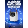 VipMarketim HD Ayaklı Portatif Projeksiyon Cihazı Bluetooth Wifi Akıllı Android İşlemcili