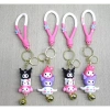 VipMarketim Hello Kitty Ve Arkadaşları Silikon Anahtarlık
