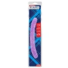 VipMarketim Hi-Rubber Şeffaf Jel Çift Taraflı Dildo - 32.5cm Mor