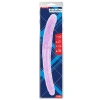VipMarketim Hi-Rubber Şeffaf Jel Çift Taraflı Dildo - 45cm Mor