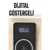 VipMarketim Hızlı Şarj Dijital Göstergeli Powerbankli Çoklu Şarj Özelliği