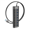 VipMarketim Hoco HB40 7xUSB 2.0 Anahtarlı USB Hızlı Şarj ve Veri Okuyucu-(5775)