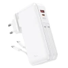 VipMarketim Hoco J126 USB-A+Type-C Çıkışlı Type-c+Lightning Kablolu 10000mAh Powerbank Şarj Aleti-(5775)