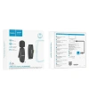 VipMarketim HOCO L15 iPhone Lightning Kablosuz Mini Yaka Mikrofonu-(5775)