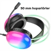 VipMarketim HOCO W109 Plus Rich USB7.1 Gaming Kulaküstü Kulaklık-(5775)