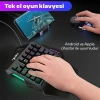 VipMarketim HXSJ V100+ A869 Gaming 7200 DPI 7 RGB ışıklı Oyuncu Klavye+Oyuncu Mouse-(5775)