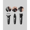 VipMarketim İnsua Erkek Bakım Seti – 3 Başlıklı Şarjlı Tıraş Makinesi 60 Dakika Kablosuz Kullanım