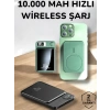 VipMarketim iOS Uyumlu 22.5W Hızlı Şarj Magsafe Powerbank Dijital Göstergeli 10.000 mAh