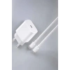 VipMarketim İOS Uyumlu Type-C Girişli Hızlı Şarj 15/15 Pro Max Adaptör ve Kablosu