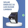 VipMarketim IP65 Dayanıklı Solar Enerjili Dış Cephe Aydınlatma