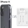 VipMarketim İPhone 11 6.1 Hidrojel Hayalet Yan Alt Üst Kamera Kaplama Film-(5775)