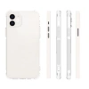 VipMarketim İPhone 12 Mini 5.4 Anti-Drop Silikon Kılıf Kamera Korumalı Şeffaf Silikon Kılıf-(5775)
