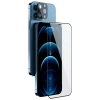 VipMarketim İPhone 12 Pro Max 2İN1 Full Glue Tempered Cam Ekran Koruyucu +Kamera Lens Set-(5775)