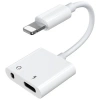 VipMarketim İPhone-3.5mm Kulaklık Ve Şarj Dönüştürücü Başlık Adaptör Kablo-(5775)
