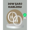VipMarketim iPhone iPad Airpods Uyumlu 30W Type-C to Lightning Kablo