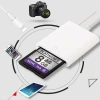 VipMarketim İPhone/İPad Lightning To SD Kart Hafıza Kart Adaptörü NK105-(5775)
