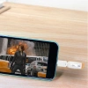 VipMarketim İPhone NK-03 Usb to Otg SD Kart Okuyucu İPhone 14-13-12 11-(5775)
