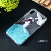 VipMarketim İphone X Xs 3d Diamond Elbise Şeffaf Silikon Kılıf-(5775)