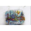 VipMarketim İstanbul Temalı Silikon Buzdolapı Süsü Magnet