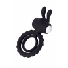 VipMarketim Jos Bad Bunny Penis Halkası, Silikon, Siyah, 9 Cm