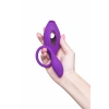 VipMarketim Jos Ginny Vakum Klitoral Vibrator, Silikon, Mor, 31 Cm