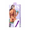 VipMarketim JOS Kisom 2si 1 arada Vibratör, Silikon, Mor, 24 cm