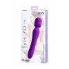 VipMarketim JOS Kisom 2si 1 arada Vibratör, Silikon, Mor, 24 cm
