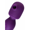 VipMarketim JOS Kisom 2si 1 arada Vibratör, Silikon, Mor, 24 cm