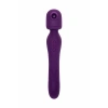 VipMarketim JOS Kisom 2si 1 arada Vibratör, Silikon, Mor, 24 cm