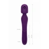 VipMarketim JOS Kisom 2si 1 arada Vibratör, Silikon, Mor, 24 cm
