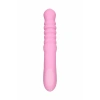 VipMarketim Jos Lixy Vibratör, Yukarı Ve Aşağı Fonksiyonlu, Silikon, Pembe, 23 Cm