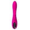VipMarketim Jos Spanky Üçlü Vibratör, Silikon, Pembe, 21 Cm