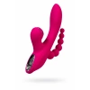 VipMarketim JOS TRIPLING  3ü 1 Arada Vibratör, Silikon, Pembe, 21 cm