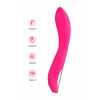VipMarketim Jos Twig Vibratör, 5 Titreşim Modu, Silikon, Pembe, 20,5 Cm, Ø 3,4 Cm