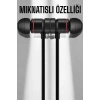 VipMarketim Kablolu Mıknatıslı Sport Kulaklık Bluetooth Bağlantılı