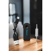 VipMarketim Kablosuz Bluetooth Aux Araç Kiti Siyah Hafıza Kartlı