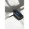 VipMarketim Kablosuz Bluetooth Aux Araç Kiti Siyah Hafıza Kartlı