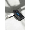 VipMarketim Kablosuz Bluetooth Aux Araç Kiti Siyah Hafıza Kartlı