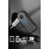 VipMarketim Kablosuz Bluetooth Aux Araç Kiti Siyah Hafıza Kartlı