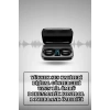 VipMarketim Kablosuz Bluetooth Kulaklık ve Kordon Hediyeli Akıllı Saat Nabız Ölçer Uzun Pil Ömrü