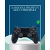 VipMarketim Kablosuz PS4 Oyun Kolu Çift Motor Titreşimli Uzun Bataryalı