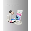 VipMarketim Kablosuz Şarj İstasyonu 4’ü 1 Arada iPhone Watch ve AirPods Uyumlu