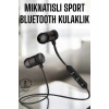 VipMarketim Kablosuz Sport Mıknatıslı Mikrofonlu Kulak İçi Kulaklık