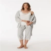 VipMarketim Kadın Sabahlık, Atlet Ve Pantolon Takım (Kod:11403)